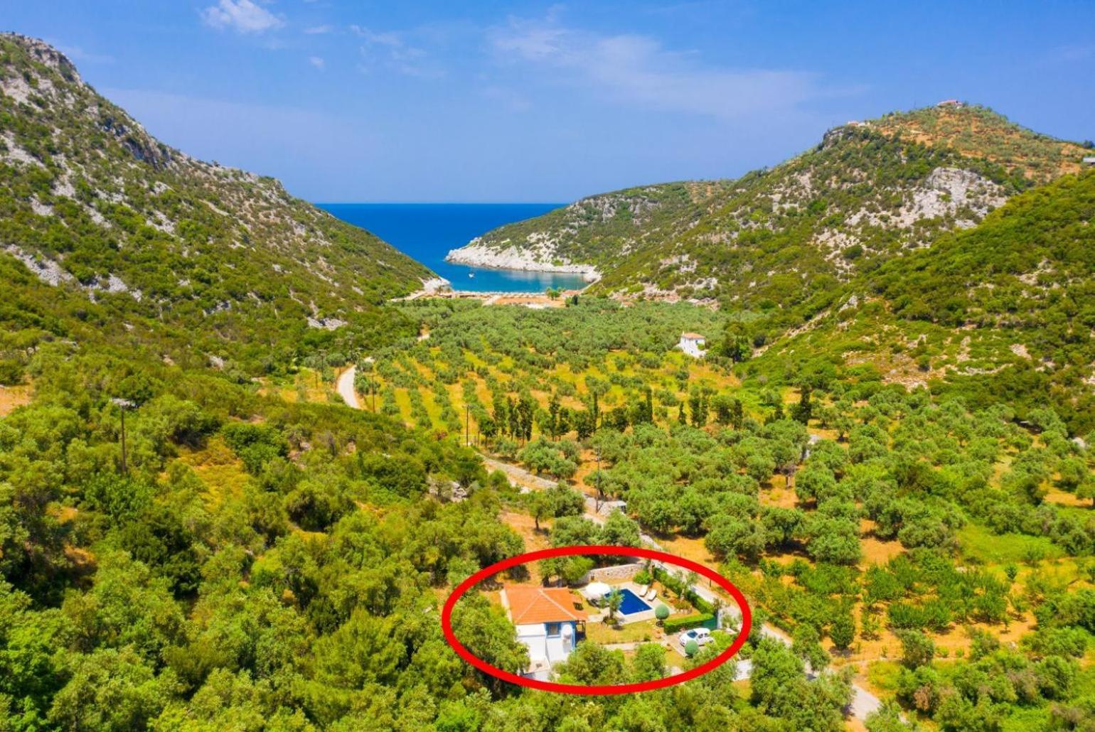 Villa Glysteri Panormos  Экстерьер фото